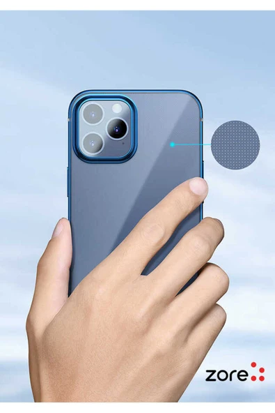 KILIFTECH iPhone 12 Pro Uyumlu Zore Pixel Kılıf-Siyah - Resim 6