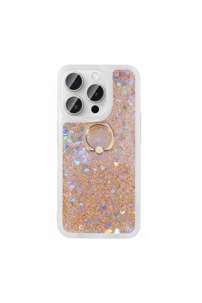 KILIFTECH iPhone 15 Pro Uyumlu Zore Milce Kılıf-Pembe - Resim 3