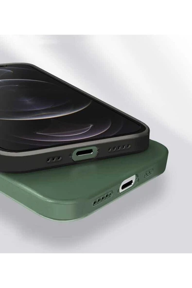 KILIFTECH iPhone 12 Pro Uyumlu  Tiny Kılıf-Siyah - Resim 6