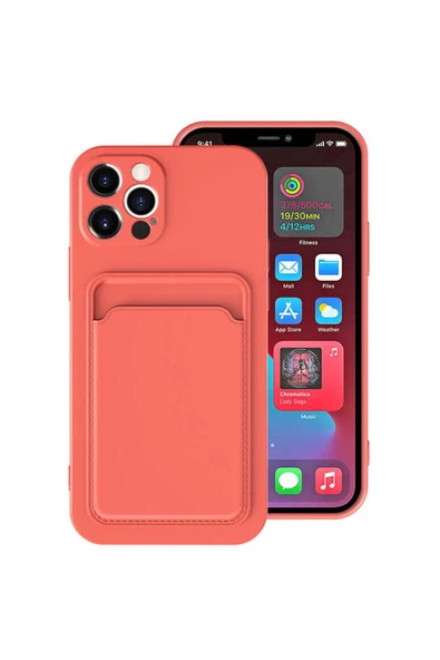 KILIFTECH iPhone 12 Pro Max Uyumlu  Ofix Kılıf-Koyu Turuncu ürün görseli