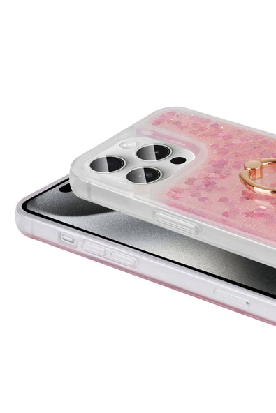 KILIFTECH iPhone 15 Pro Uyumlu Zore Milce Kılıf-Pembe - Resim 6