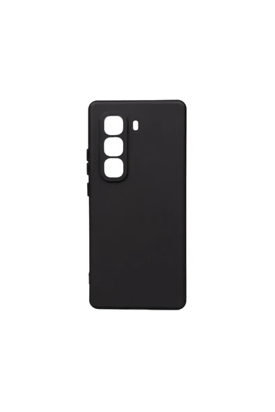 zore İnfinix Hot 50 Pro Plus 4G Kılıf EMP Biye Silikon - Kırmızı - 2