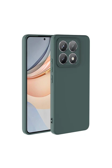 KILIFTECH Xiaomi 14T Uyumlu Kılıf Zore Mara Lansman Kapak-Koyu Yeşil ürün görseli