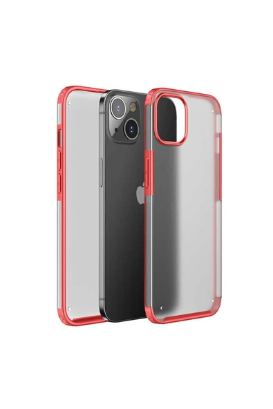 KILIFTECH iPhone 13 Mini Uyumlu Zore Volks Kılıf-Kırmızı ürün görseli