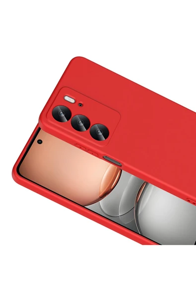 KILIFTECH Realme C75 Kılıf KTH Mara Lansman Kapak - Kırmızı - Resim 4