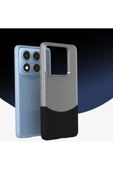 KILIFTECH 14T Pro Kılıf Mıknatıslı KTH Duble Kapak - Lacivert - Resim 4