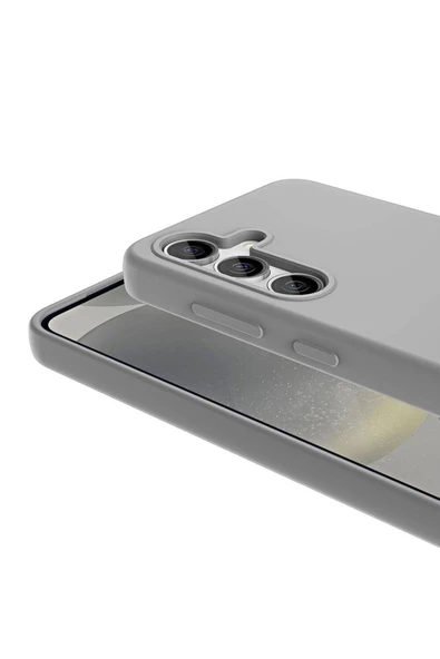 KILIFTECH Galaxy S24 Plus Kılıf Magsafe Şarj Özellikli Sıvı Teknolojili Silinebilir Sert Zore Kivi Kapak-Lila - Resim 5