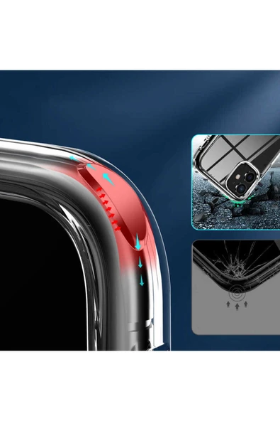 KILIFTECH iPhone 11 Uyumlu Zore Forst Kılıf-Renksiz - Resim 4