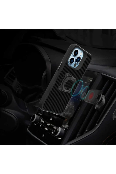 KILIFTECH iPhone 13 Pro Uyumlu Zore Timo Kılıf-Siyah - Resim 2