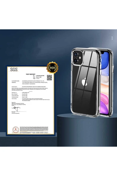KILIFTECH iPhone 11 Uyumlu Zore Forst Kılıf-Renksiz - Resim 2