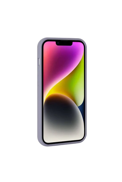 KILIFTECH iPhone 14 Uyumlu Parlak Taşlı Tasarım Pırlanta Zore Kılıf-Beyaz - Resim 6