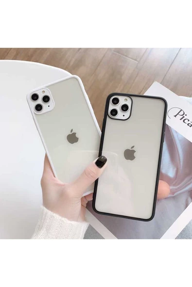 KILIFTECH iPhone 12 Uyumlu Zore Endi Kılıf-Pembe - Resim 6