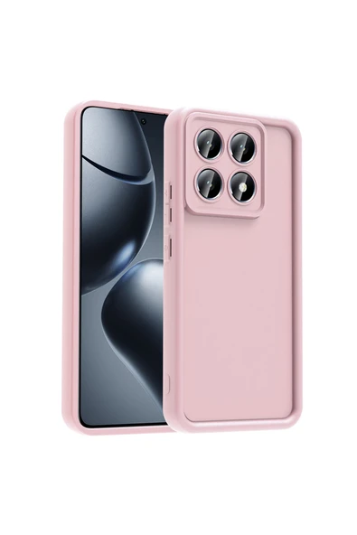KILIFTECH Redmi Note 14 Pro Plus Kılıf Kamera Korumalı KTH Ananas Kapak - Pembe ürün görseli