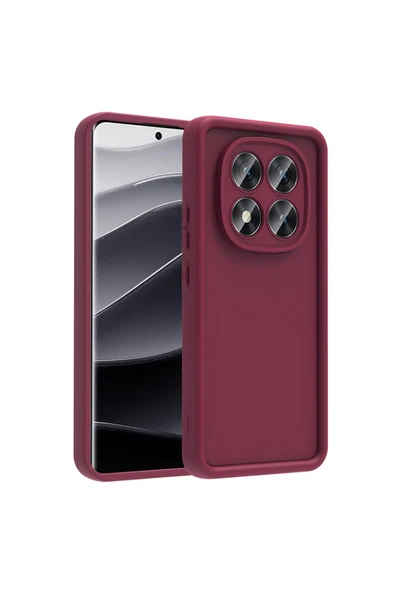 KILIFTECH Redmi Note 14 Pro Plus Kılıf Kamera Korumalı KTH Ananas Kapak - Pembe - Resim 2