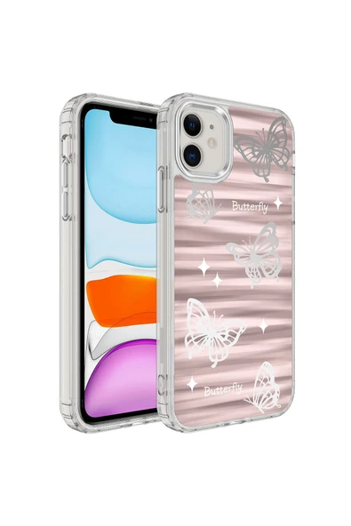 KILIFTECH iPhone 12 Uyumlu AiHTTgli Parlak Tasarımlı Zore Mimbo Kılıf-NO5 ürün görseli