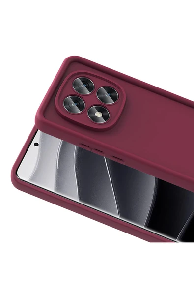 KILIFTECH Redmi Note 14 Pro Plus Kılıf Kamera Korumalı KTH Ananas Kapak - Pembe - Resim 6