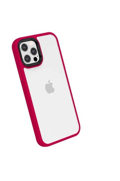 KILIFTECH iPhone 13 Pro Max Uyumlu  Cann Kılıf-Kırmızı ürün görseli 1