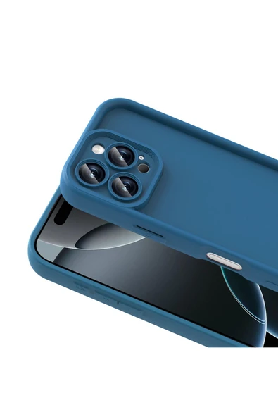 zore iPhone 16 Pro Kılıf Kamera Korumalı EMP Ananas Kapak - Mürdüm - Resim 8