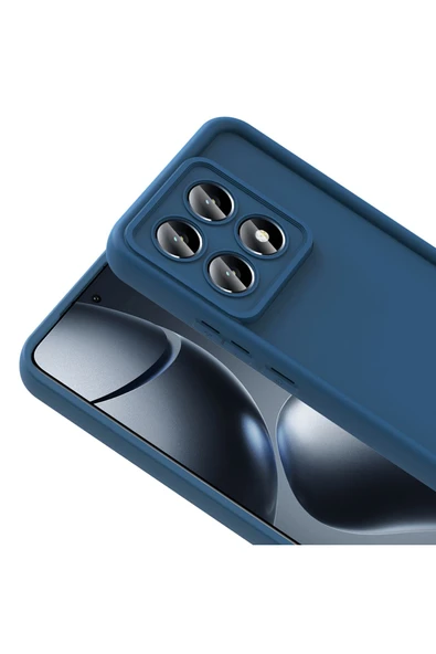 KILIFTECH 14T Kılıf Kamera Korumalı KTH Ananas Kapak - Siyah - Resim 5