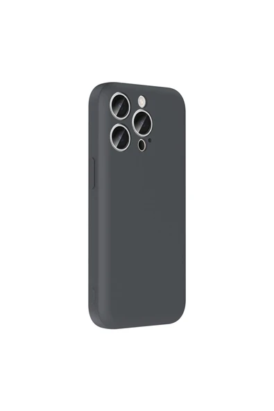 KILIFTECH iPhone 15 Pro Max Kılıf Kamera Korumalı Kartlık Hazneli KTH Vitra Kapak - Lacivert - Resim 7