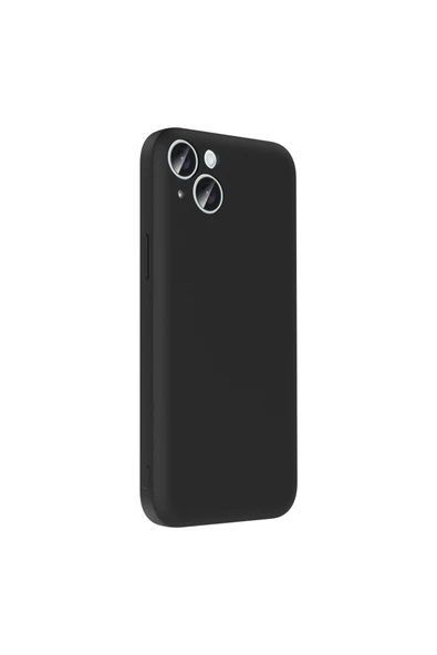 KILIFTECH iPhone 15 Plus Kılıf Kamera Korumalı Kartlık Hazneli KTH Vitra Kapak - Pembe - Resim 4