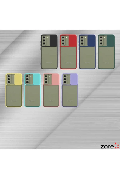 AksesuarAvcısı Galaxy S22 Uyumlu AKAV LNSM-i Kılıf-Lacivert - Resim 2