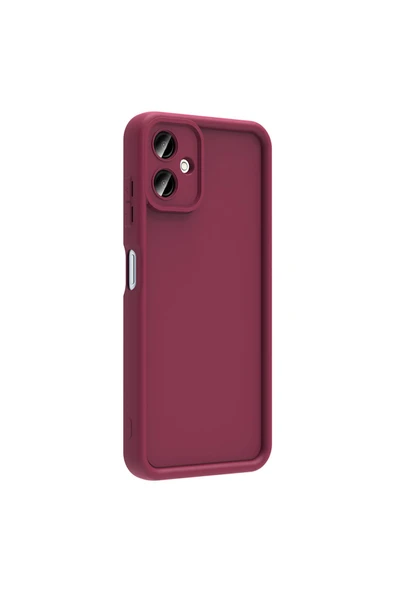 Zeyline Galaxy A06 Kılıf Kamera Korumalı ZYL Ananas Kapak - Pembe - Resim 5