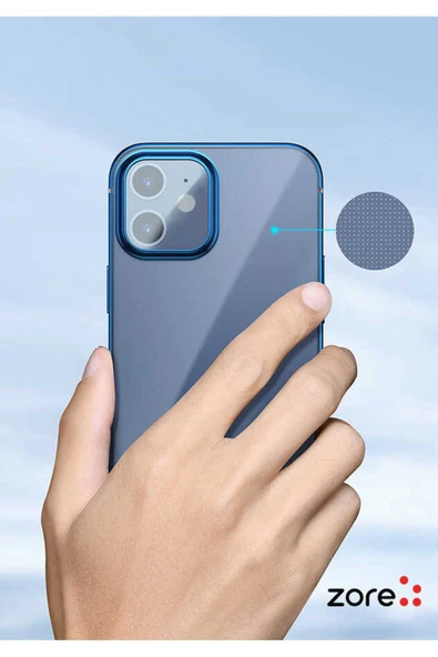 KILIFTECH iPhone 12 Uyumlu Zore Pixel Kılıf-Açık Yeşil - Resim 2