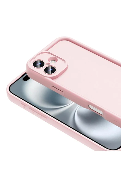 AksesuarAvcısı iPhone 16 Kılıf Kamera Korumalı AKAV Ananas Kapak - Siyah - Resim 6