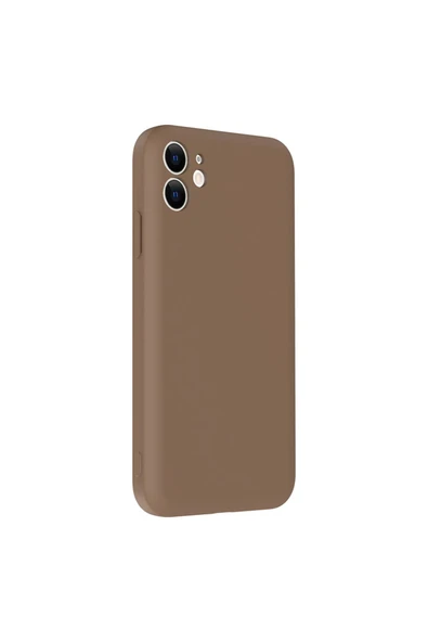 KILIFTECH iPhone 11 Kılıf Kamera Korumalı Kartlık Hazneli KTH Vitra Kapak - Siyah - 5