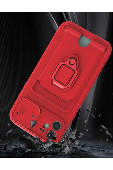 KILIFTECH iPhone 11 Uyumlu  Pelit Kılıf-Kırmızı - Resim 3