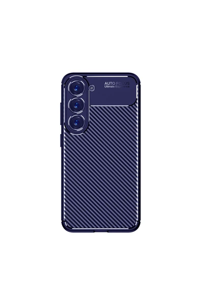 KILIFTECH Galaxy S23 Uyumlu Zore Negro Silikon Kılıf-Lacivert ürün görseli