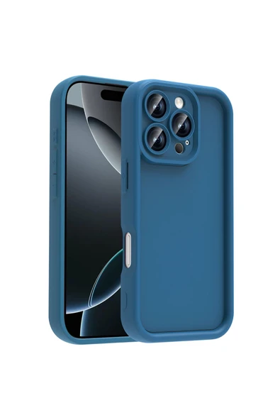 Zeyline iPhone 16 Pro Kılıf Kamera Korumalı ZYL Ananas Kapak - Koyu Yeşil ürün görseli