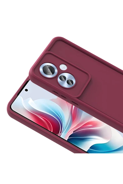 AksesuarAvcısı Oppo Reno 11F Kılıf Kamera Korumalı ARDX Ananas Kapak - Koyu Yeşil - Resim 6