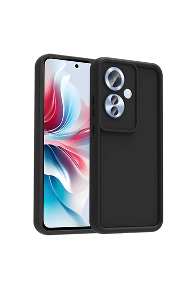 AksesuarAvcısı Oppo Reno 11F Kılıf Kamera Korumalı ARDX Ananas Kapak - Koyu Yeşil - Resim 2