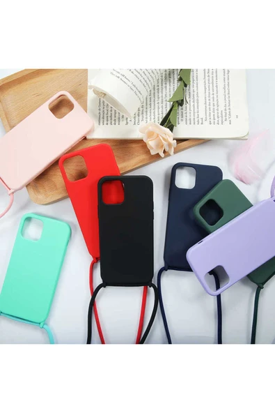 KILIFTECH iPhone 13 Pro Max Uyumlu Zore Ropi Kılıf-Siyah - Resim 4