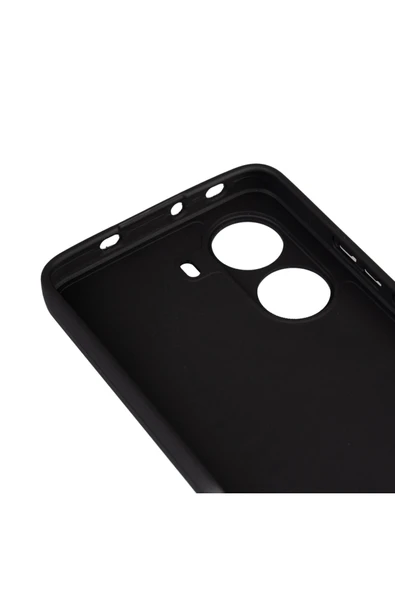 Ardemix Poco X7 Pro Kılıf ARDX Biye Silikon - Siyah - Resim 3