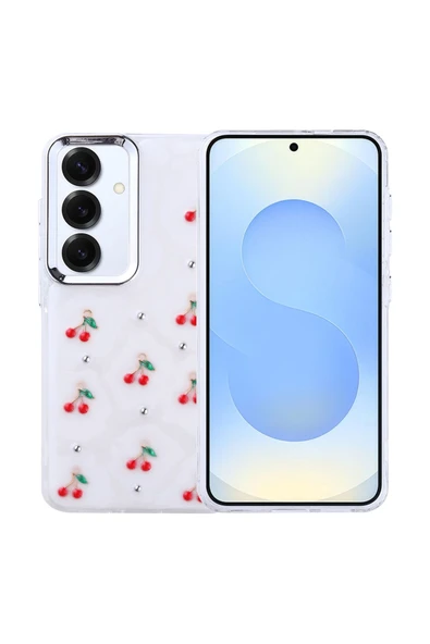 zore Galaxy S25 Plus Kılıf Airbag Tasarımlı Simli Şeffaf TDOM Kutup Kapak - Yıldız ürün görseli