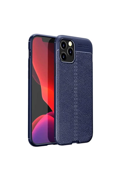 cep312 iPhone 12 Pro Uyumlu Zore Niss Silikon Kapak - Lacivert ürün görseli