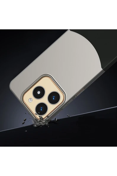 zore Realme C61 Kılıf Mıknatıslı TDOM Duble Kapak - Lacivert - Resim 3