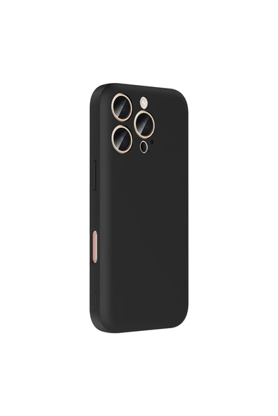 KILIFTECH iPhone 16 Pro Kılıf Kamera Korumalı Kartlık Hazneli KTH Vitra Kapak - Mürdüm - Resim 5