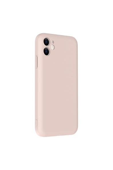 KILIFTECH iPhone 11 Kılıf Kamera Korumalı Kartlık Hazneli KTH Vitra Kapak - Pembe - Resim 6