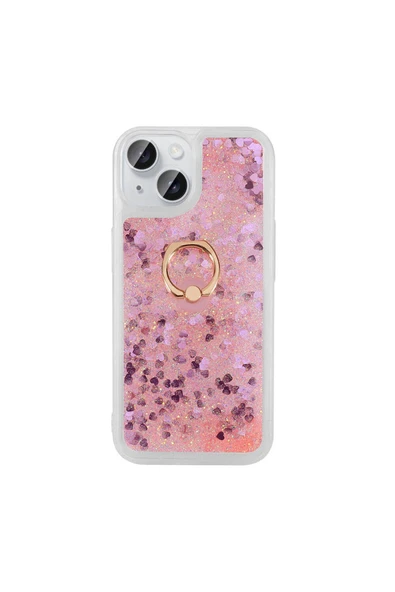 KILIFTECH iPhone 15 Plus Uyumlu Zore Milce Kılıf-Gümüş - Resim 5