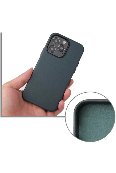 KILIFTECH iPhone 13 Pro Max Uyumlu Zore Eyzi Kılıf-Kahverengi - Resim 4