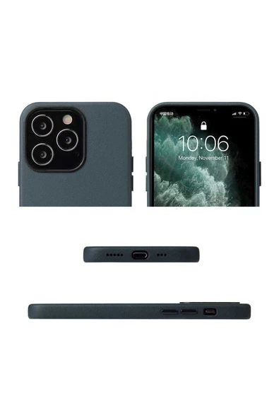 KILIFTECH iPhone 13 Pro Max Uyumlu Zore Eyzi Kılıf-Kahverengi - Resim 3