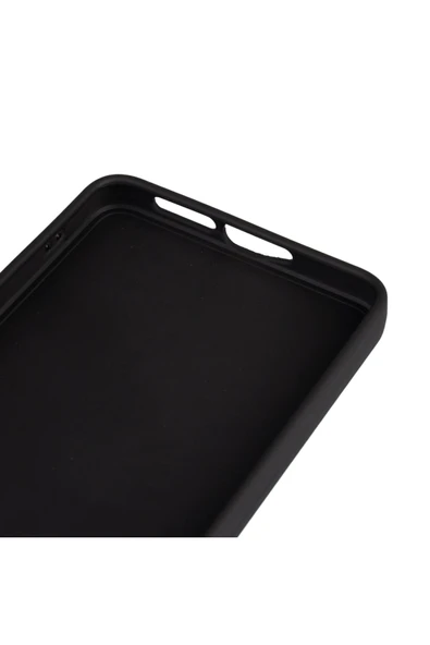 Ardemix Poco X7 Pro Kılıf ARDX Biye Silikon - Siyah - Resim 4