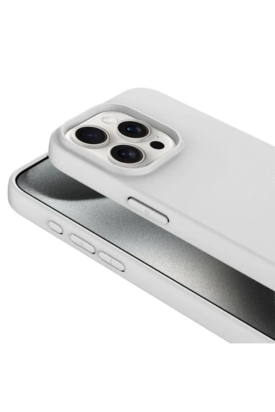 zore iPhone 15 Pro Uyumlu Zore LSR Lansman Kılıf-Koyu Gri - Resim 4