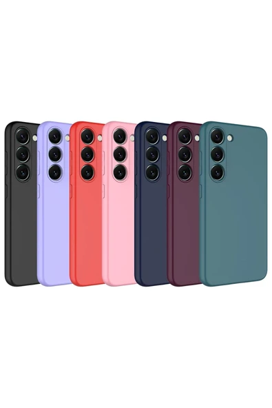 zore Galaxy S23 Uyumlu Zore Mara Lansman Kılıf-Koyu Yeşil - Resim 2