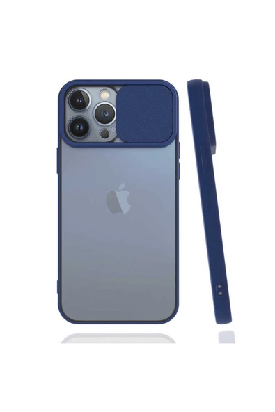 Boğazören iPhone 13 Pro Max Uyumlu Zore LNSM-i Kılıf-Lacivert ürün görseli