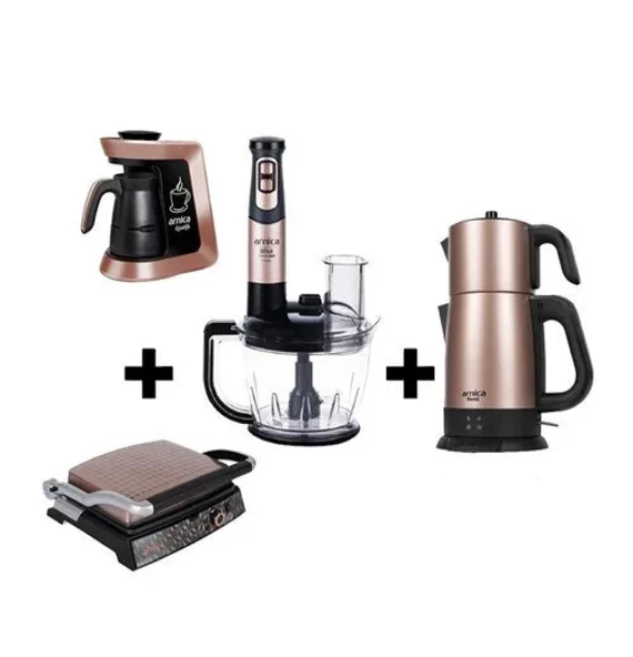 ARNİCA ROSE EKO ÇEYİZ SETİ 4 LÜ